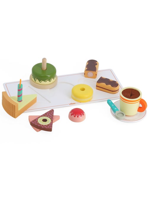 Café gourmand en bois - Kiabi
