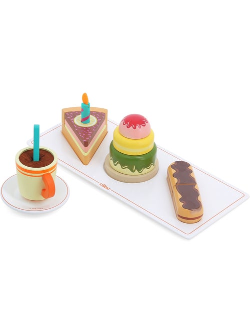 Café gourmand en bois - Kiabi
