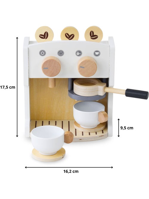 Cafetiere et theiere bois enfant 16x9cm coffee shop accessoires mamabrum - Kiabi Cafetiere et theiere bois enfant 16x9cm coffee shop accessoires mamabrum - Kiabi