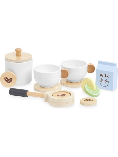 Cafetiere et theiere bois enfant 16x9cm coffee shop accessoires mamabrum - Kiabi Cafetiere et theiere bois enfant 16x9cm coffee shop accessoires mamabrum - Kiabi