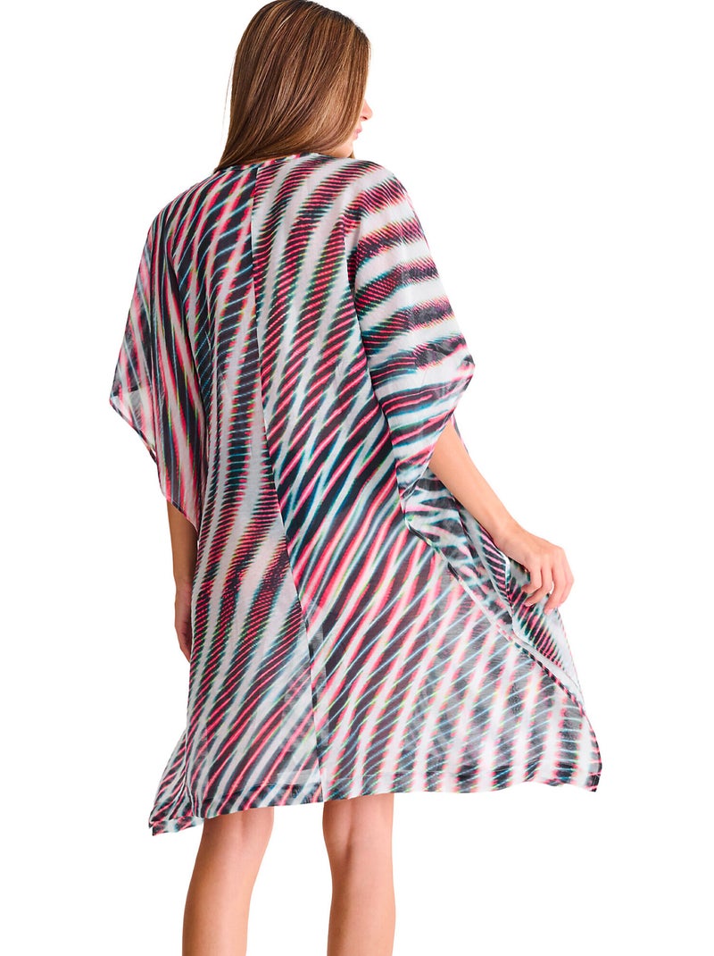 Caftan de plage ATLANTIDA Multicolore - Kiabi