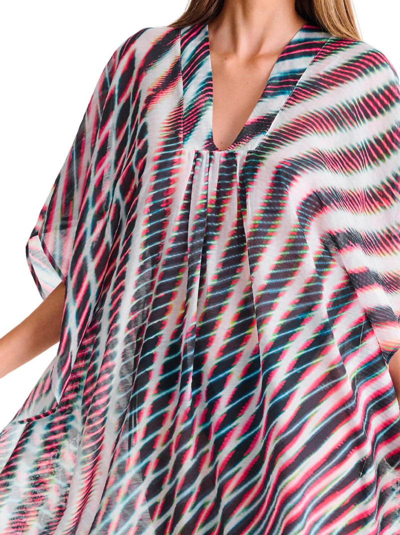 Caftan de plage ATLANTIDA Multicolore - Kiabi
