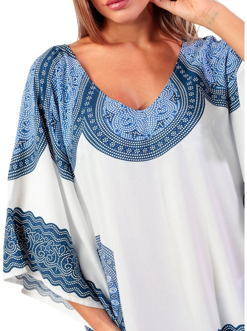Caftan de plage Azul - Kiabi