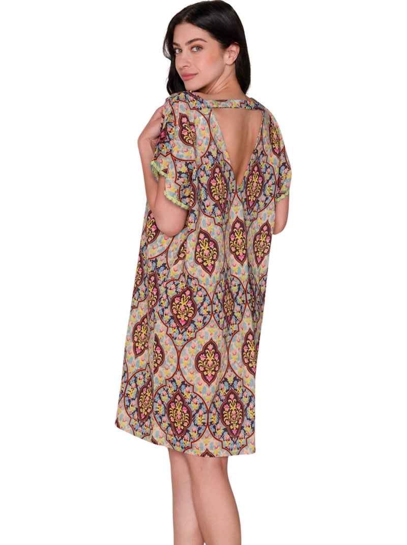Caftan de plage EPOQUE Multicolore - Kiabi