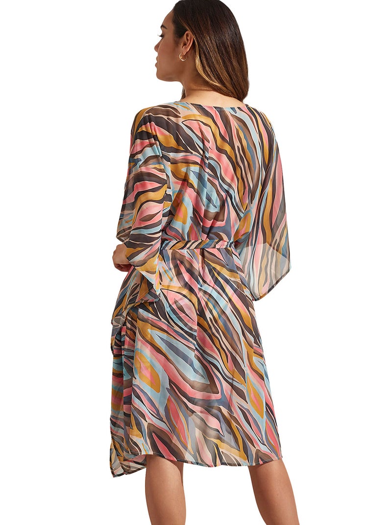 Caftan de plage Iguazu Vert - Kiabi