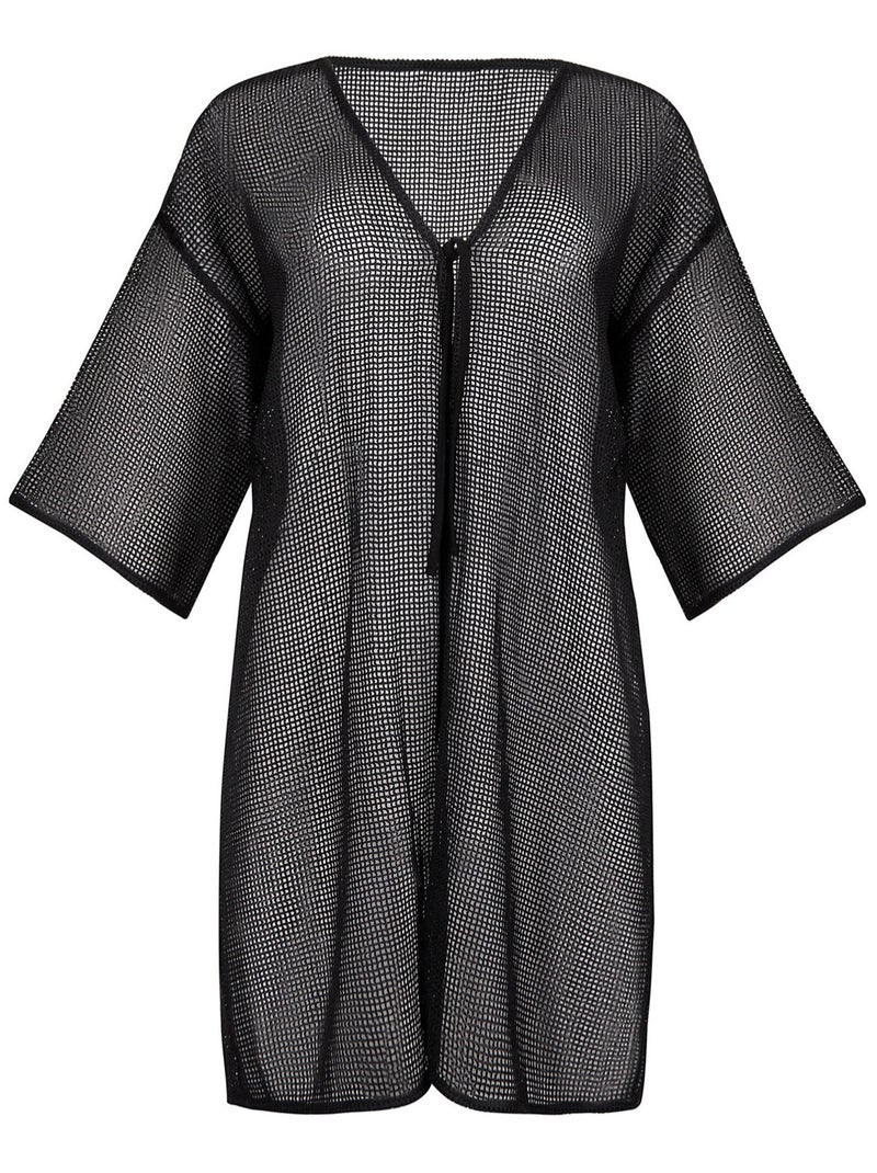 Caftan de plage MALAGA Noir - Kiabi