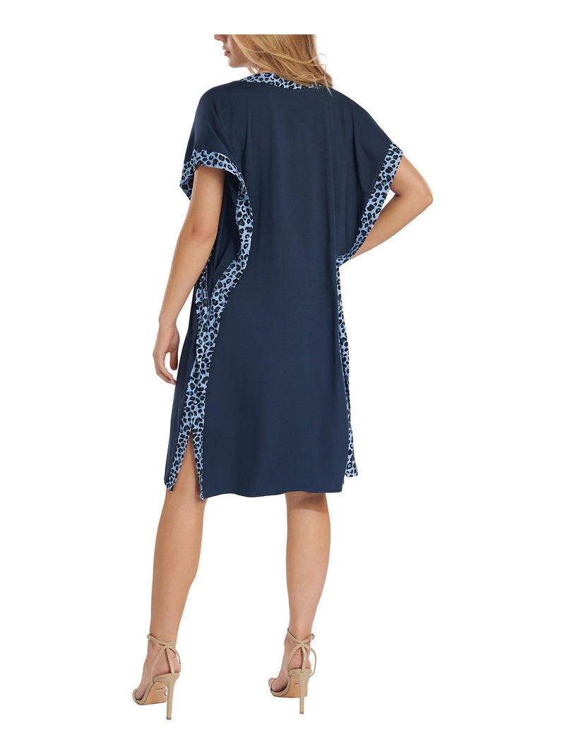 Caftan de plage mi-long Veracruz Bleu - Kiabi