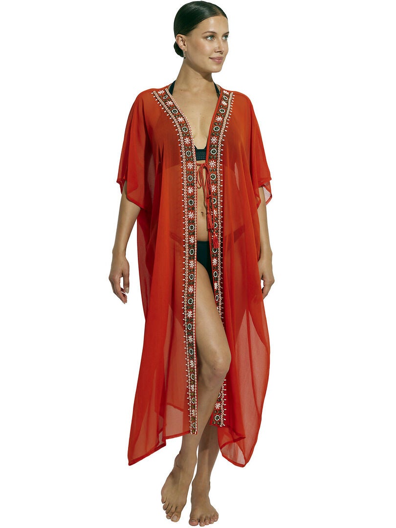 Caftan de plage kiabi new arrivals