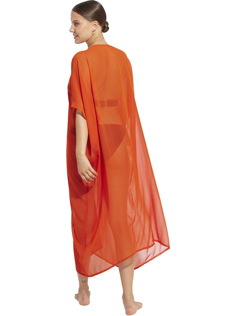 Caftan de plage Mojito Orange - Kiabi