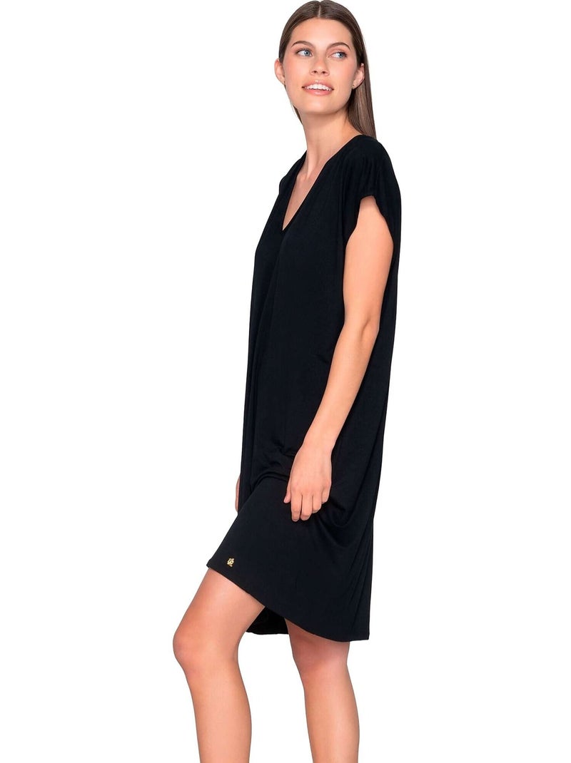 Caftan de plage PROMISE Noir - Kiabi