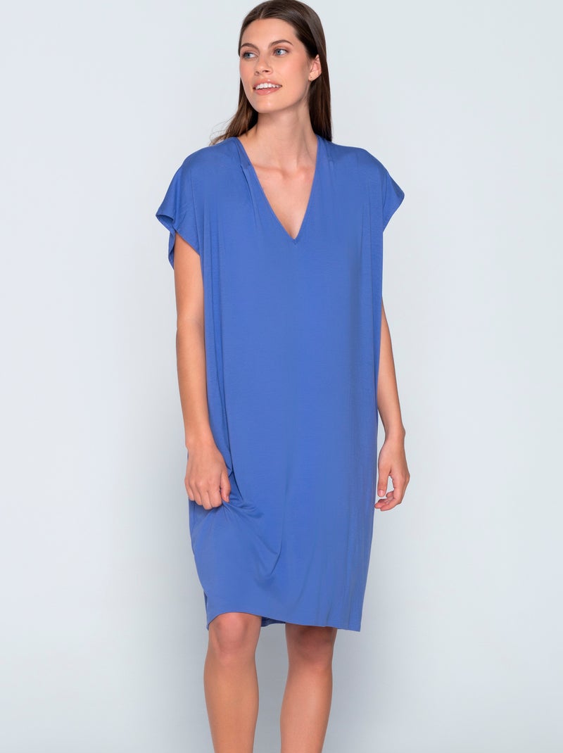 Caftan de plage PROMISE Violet - Kiabi