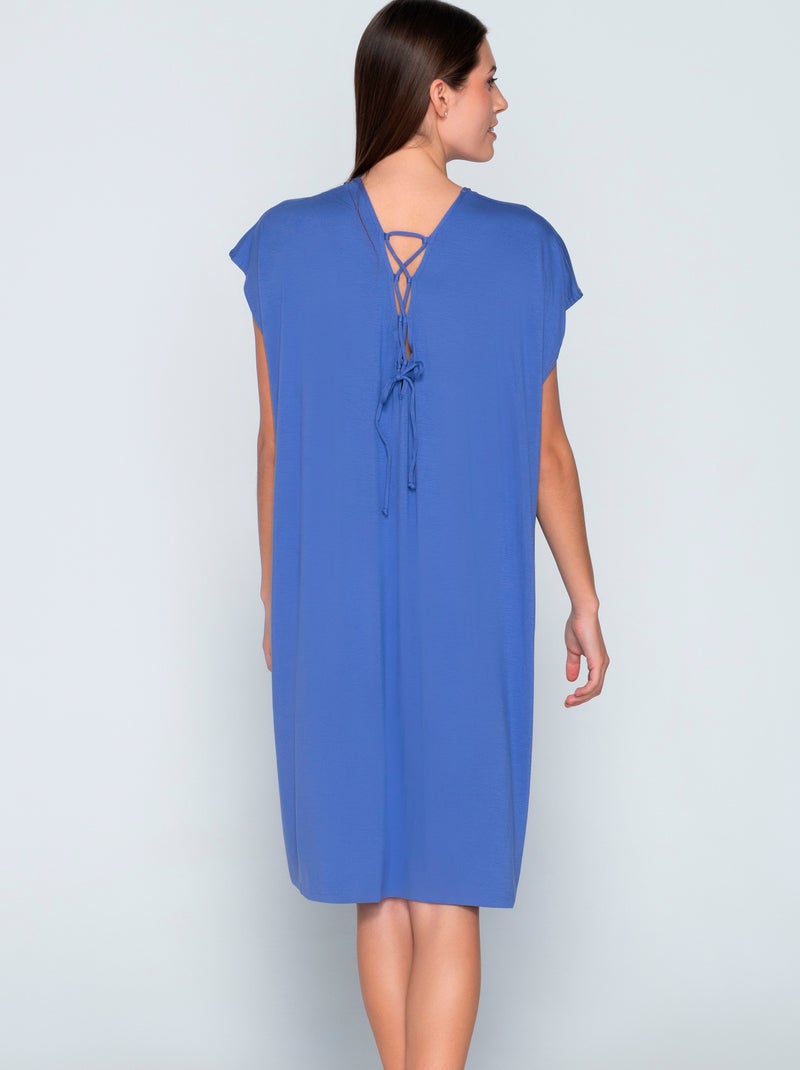 Caftan de plage PROMISE Violet - Kiabi