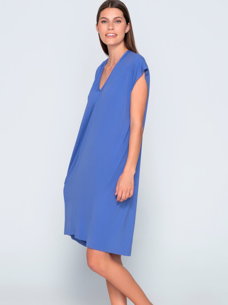 Caftan de plage PROMISE Violet - Kiabi