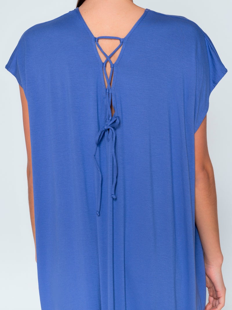 Caftan de plage PROMISE Violet - Kiabi
