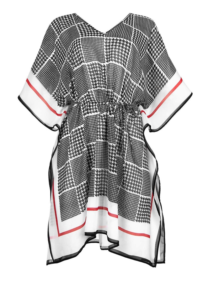 Caftan de plage Quito Noir - Kiabi