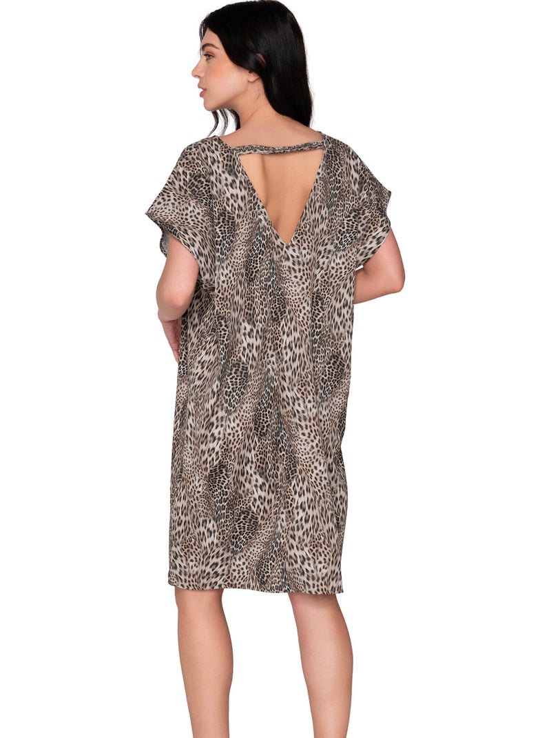 Caftan de plage SAFARI Multicolore - Kiabi