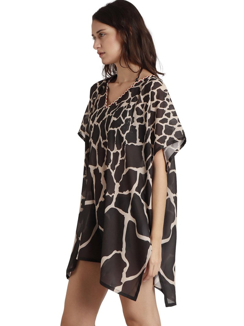 Caftan de plage Skin Beige - Kiabi
