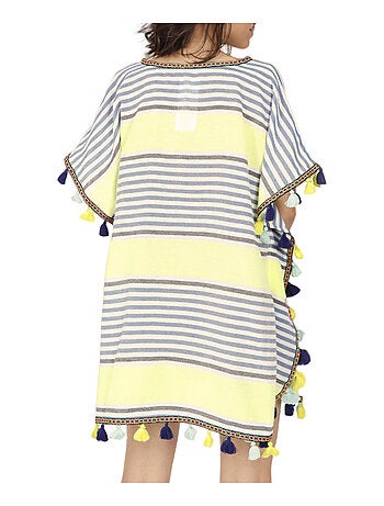 Caftan de plage Sun vert