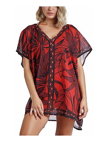 Caftan de plage Sunset Palm