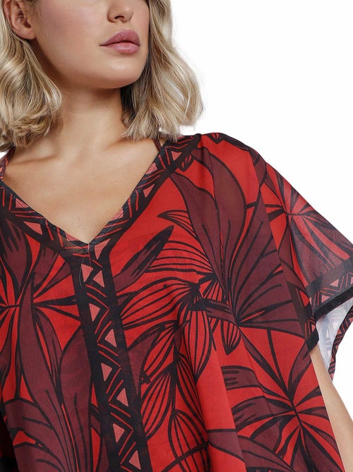 Caftan de plage Sunset Palm - Kiabi