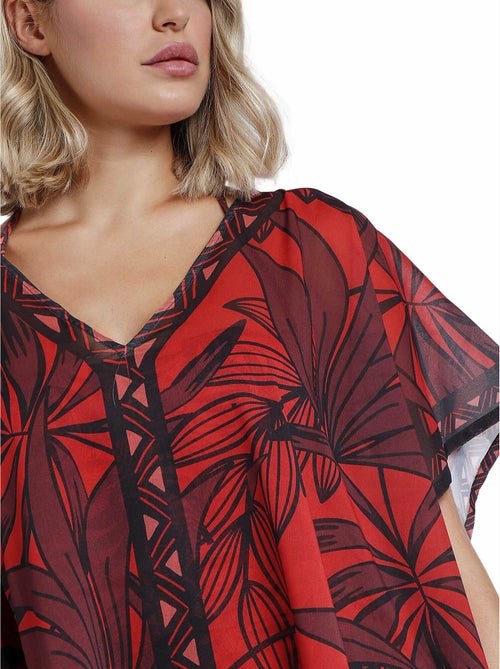 Caftan de plage Sunset Palm - Kiabi