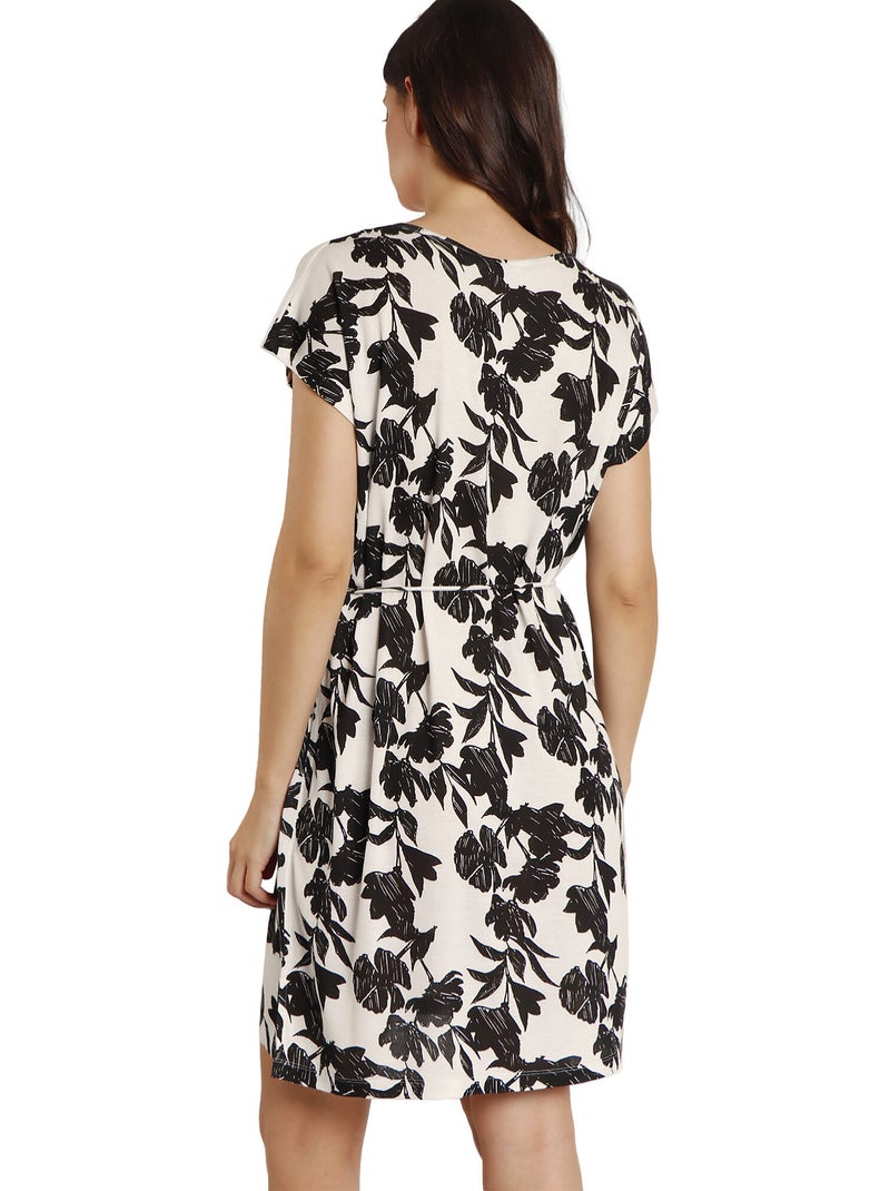 Caftan de plage Waves Blanc - Kiabi
