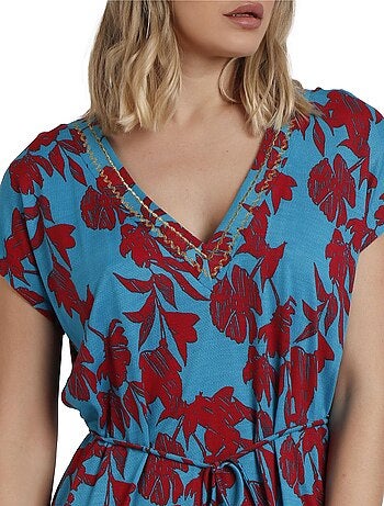 Caftan de plage Waves