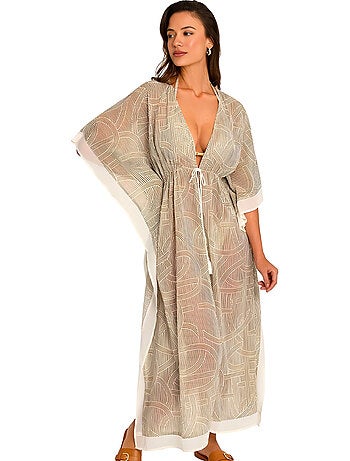 Caftan long de plage REVERIE