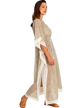 Caftan long de plage REVERIE