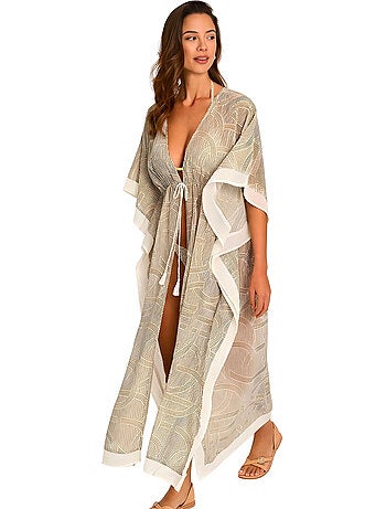 Caftan long de plage REVERIE