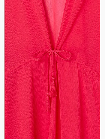 Caftan uni ou imprimé en voile - Damart