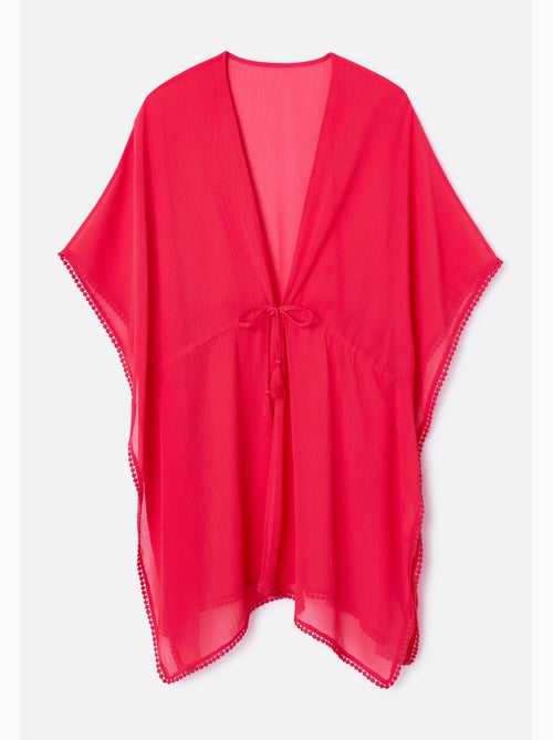Caftan uni ou imprimé en voile - Damart - Kiabi