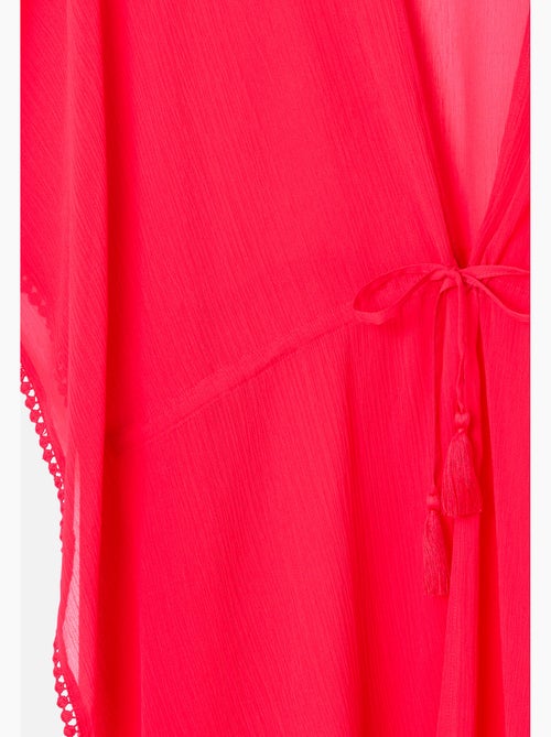 Caftan uni ou imprimé en voile - Damart - Kiabi