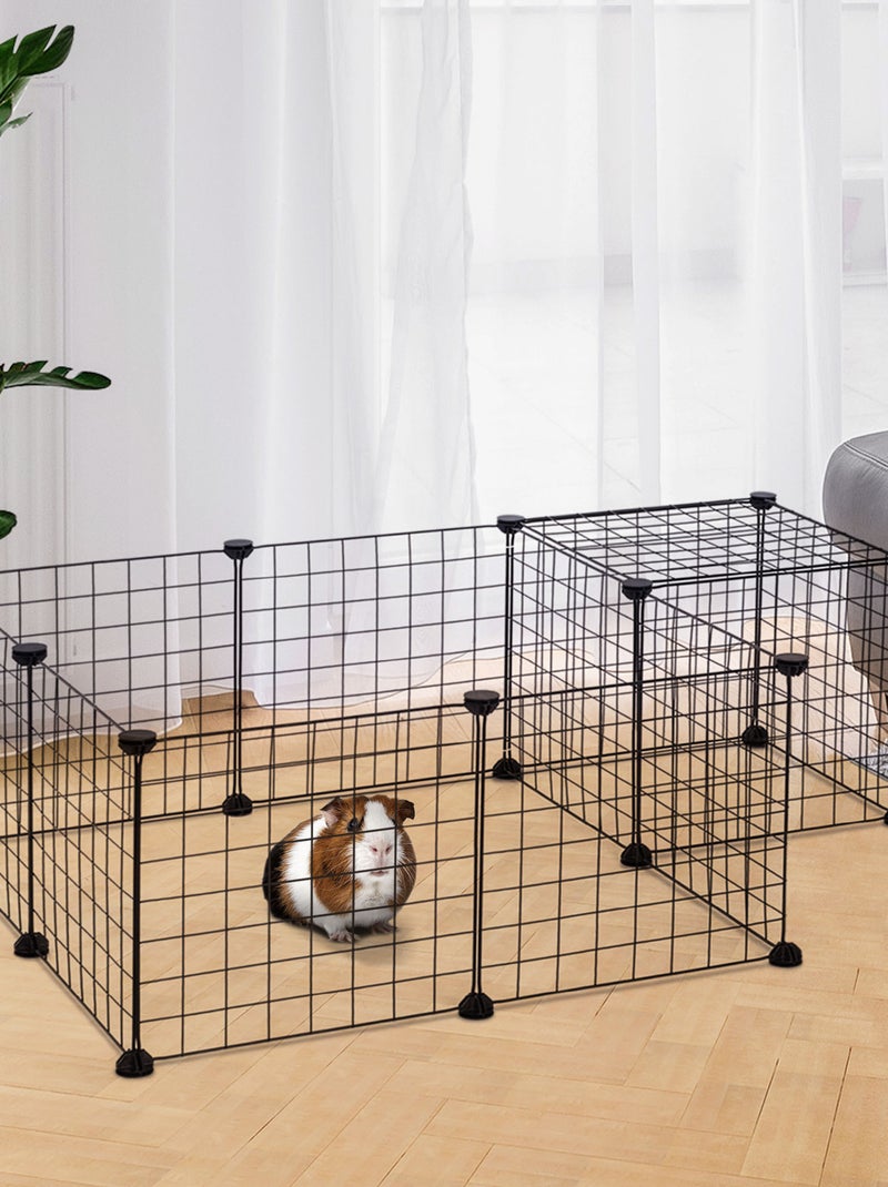 Cage animaux domestiques bords arrondis Noir - Kiabi