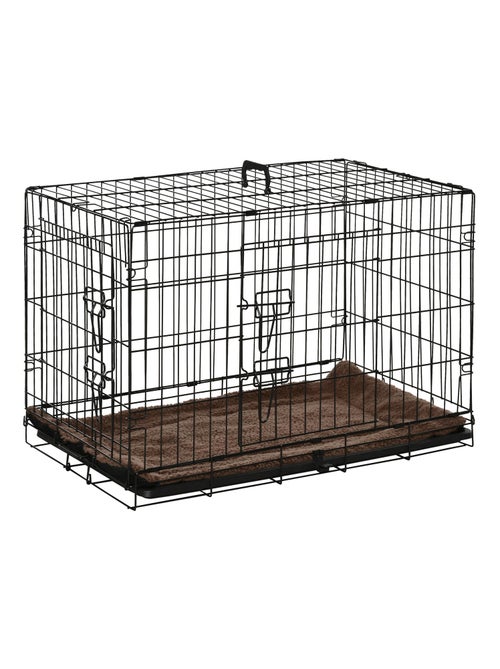 Cage de transport chien 76x53x57cm - Kiabi