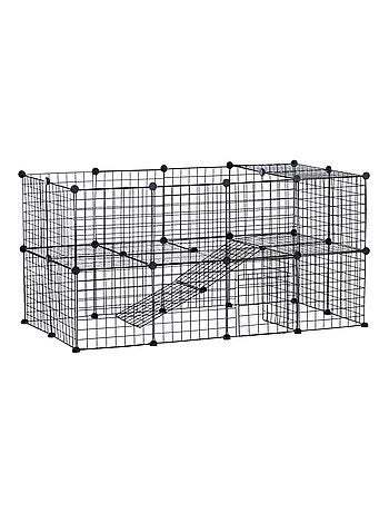 Cage parc enclos modulable pour animaux domestiques
