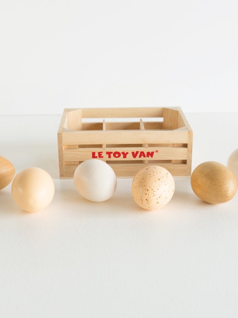 Cagette à oeufs Beige - Kiabi