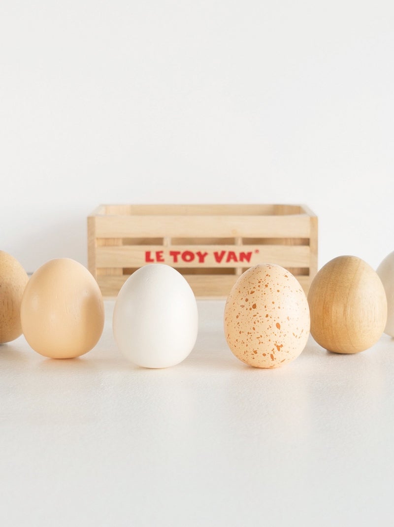 Cagette à oeufs Beige - Kiabi