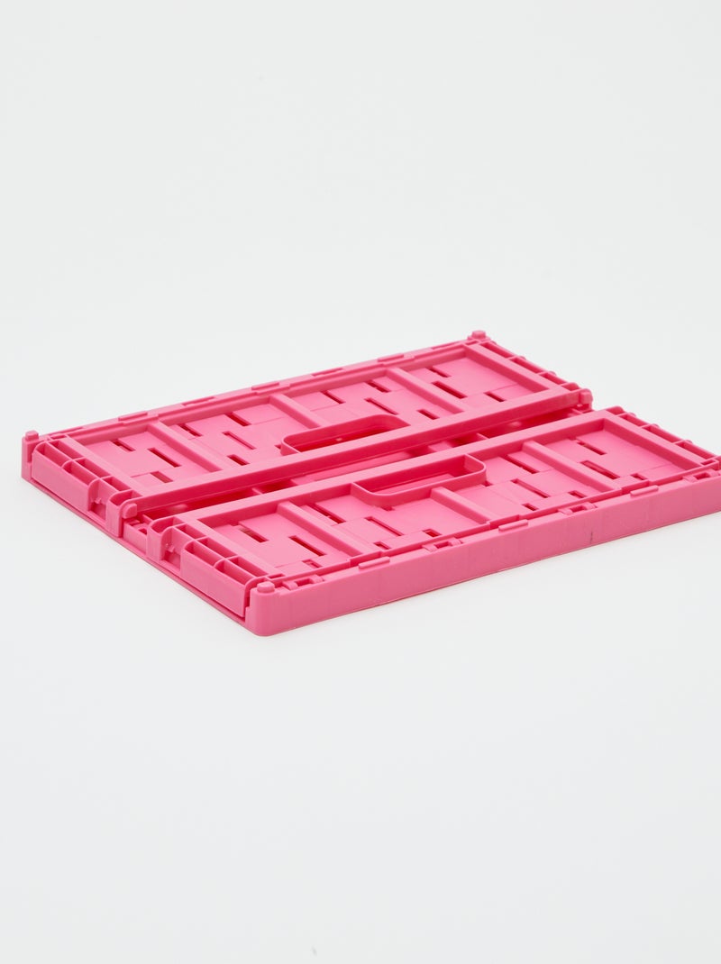 Cagette de rangement en plastique (26 x 17 cm) ROSE - Kiabi