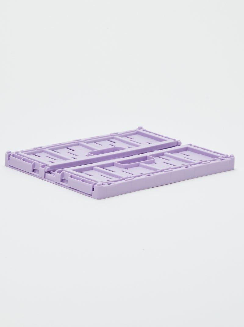 Cagette de rangement en plastique (26 x 17 cm) VIOLET - Kiabi