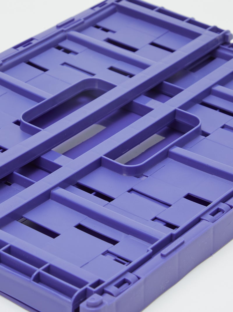 Cagette de rangement en plastique (34 x 25 cm) BLEU - Kiabi