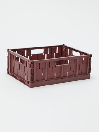 Cagette de rangement en plastique (34 x 25 cm)