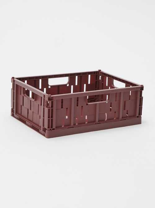 Cagette de rangement en plastique (34 x 25 cm) - Kiabi