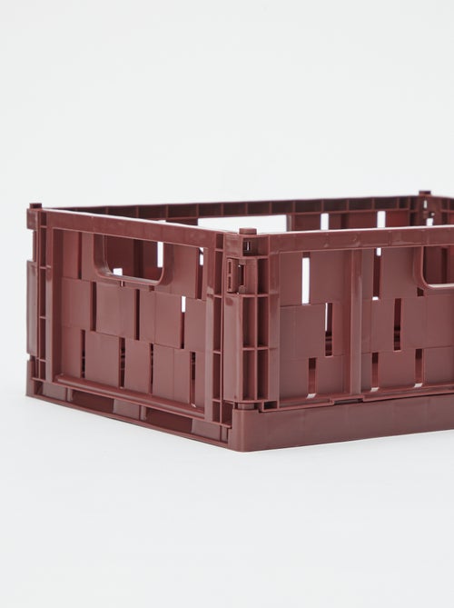 Cagette de rangement en plastique (34 x 25 cm) - Kiabi