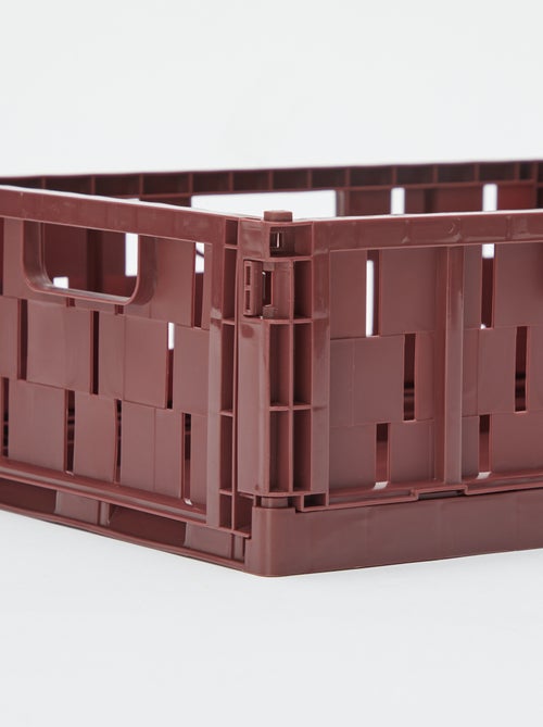 Cagette de rangement en plastique (34 x 25 cm) - Kiabi