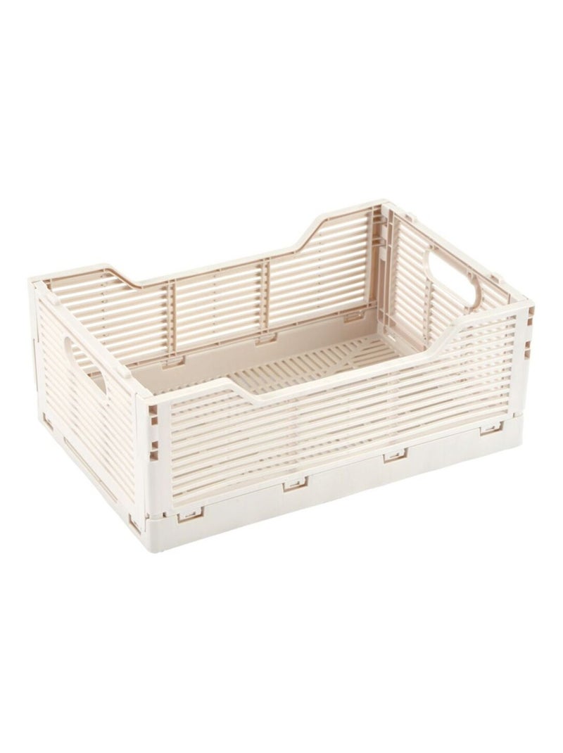 Cagette pliable FOLDY Beige - Kiabi