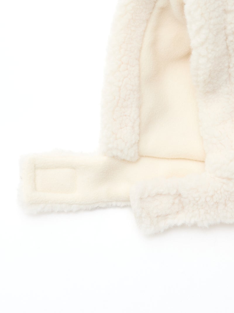 Cagoule animée ours Beige - Kiabi