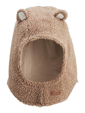 Cagoule bébé en sherpa Charly
