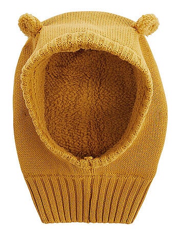 Cagoule bébé en tricot Charly