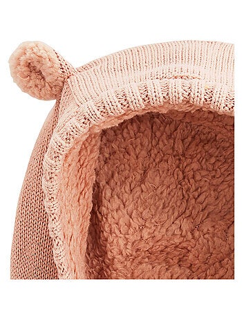 Cagoule bébé en tricot Esmée